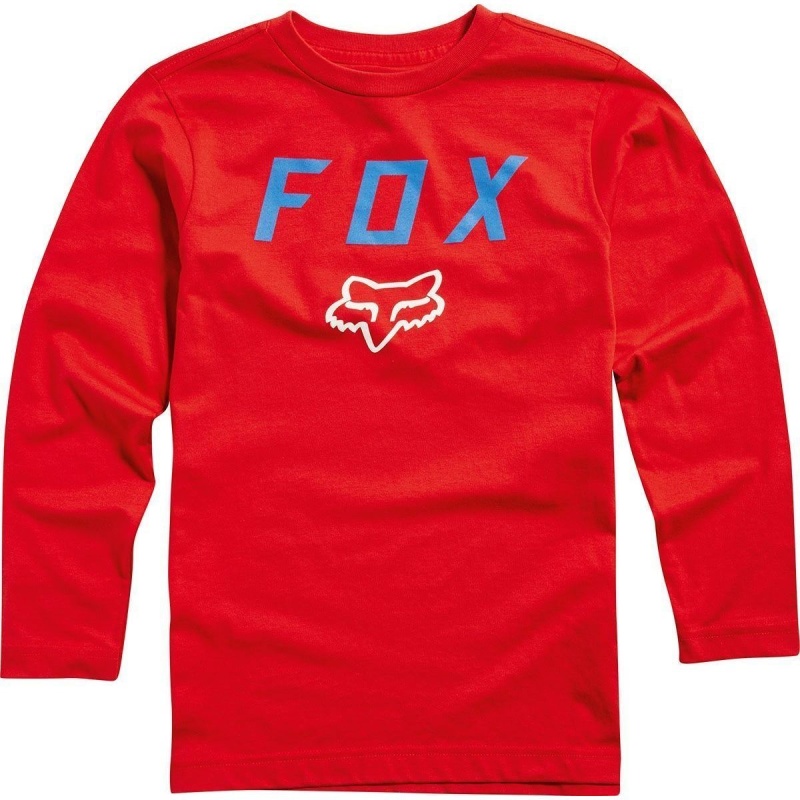 Fox chlapčenské tričko z dlhým rukávom Dusty Trails