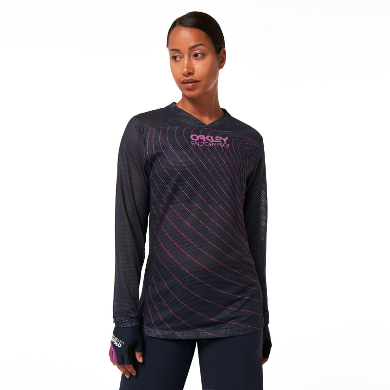 Dámsky MTB dres Oakley Factory Pilot RC s dlhým rukávom