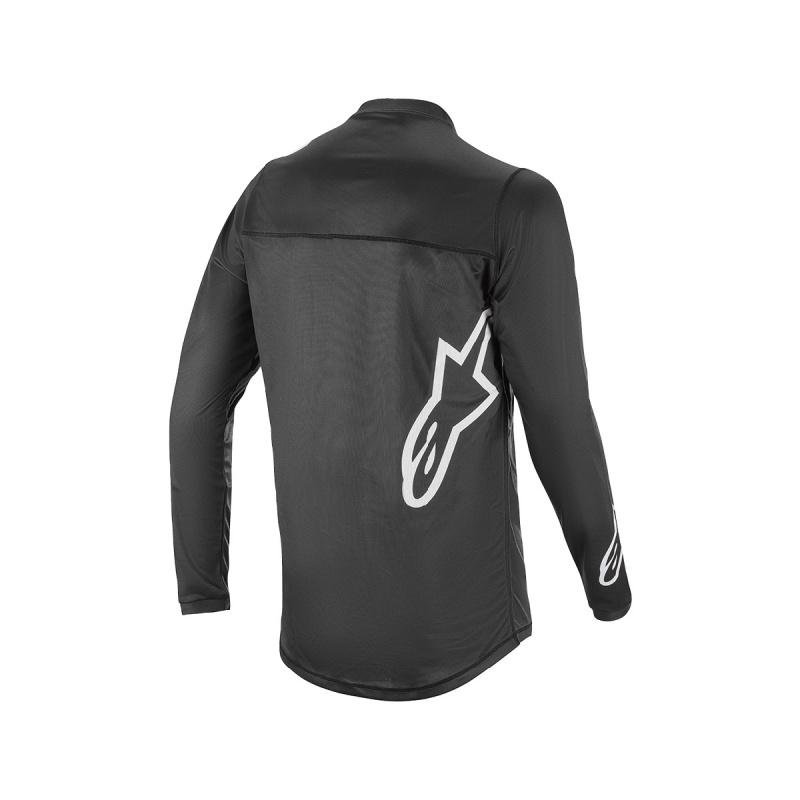 Alpinestars chlapčenský dres BIKER RACER GRAPHITE